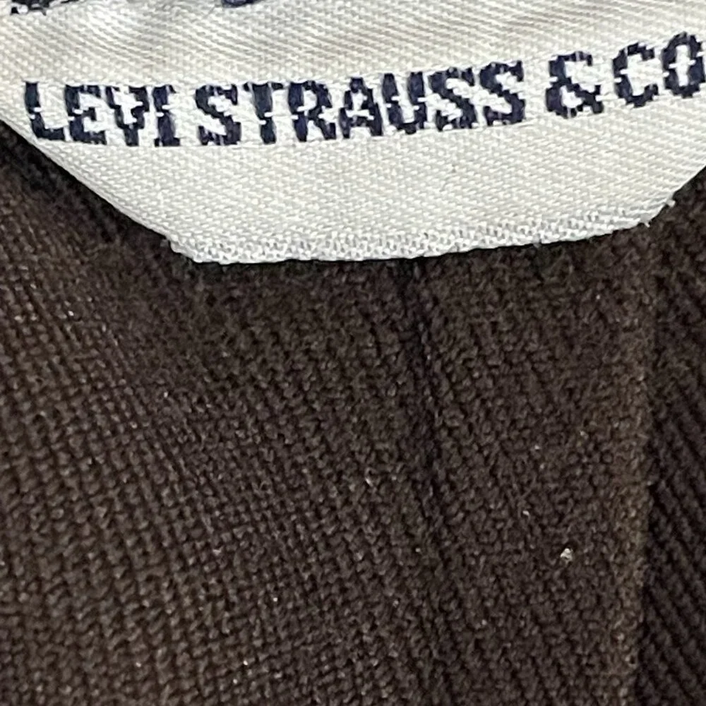 VTG Levi Strauss Brown Straight Leg Classic Workwear Dress Pants Retro (36x31)